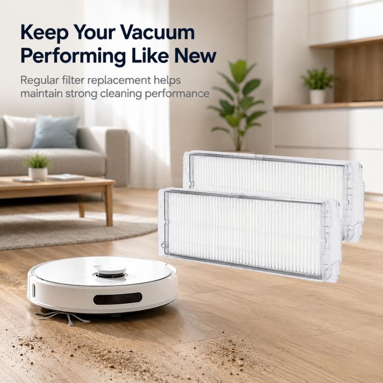 Replacement Accessories for Xiaomi Mijia Robot Vacuum Mop STYTJ02YM / 3C, Specification:Dual Filter - Image 8