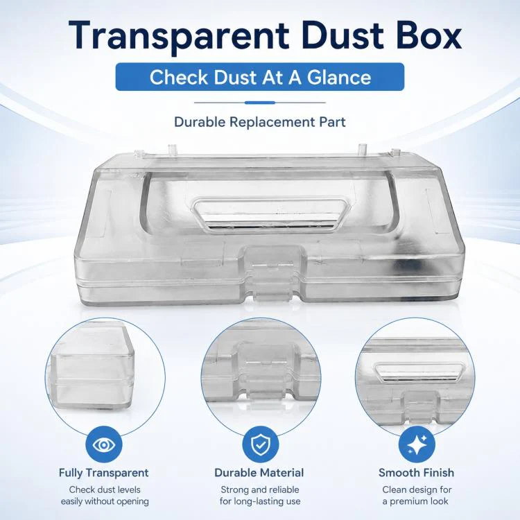 Replacement Accessories for Xiaomi Mijia Robot Vacuum Mop STYTJ02YM / 3C, Specification:Dust Box - Image 7