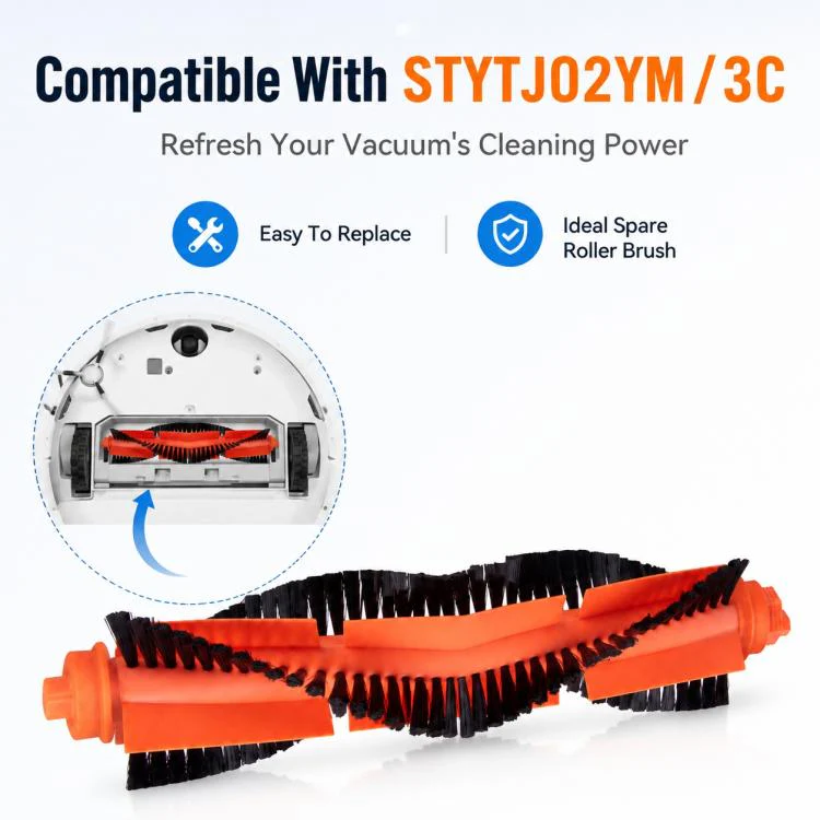 Replacement Accessories for Xiaomi Mijia Robot Vacuum Mop STYTJ02YM / 3C, Specification:Main Brush - Image 8