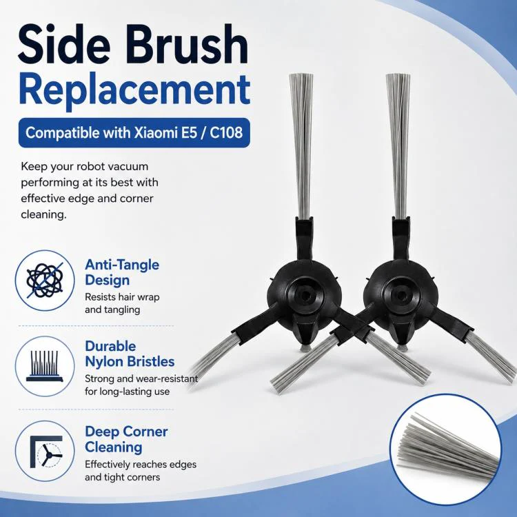 Replacement Accessories for Xiaomi Robot Vacuum M30, Specification:Dual Side Brush - Image 3