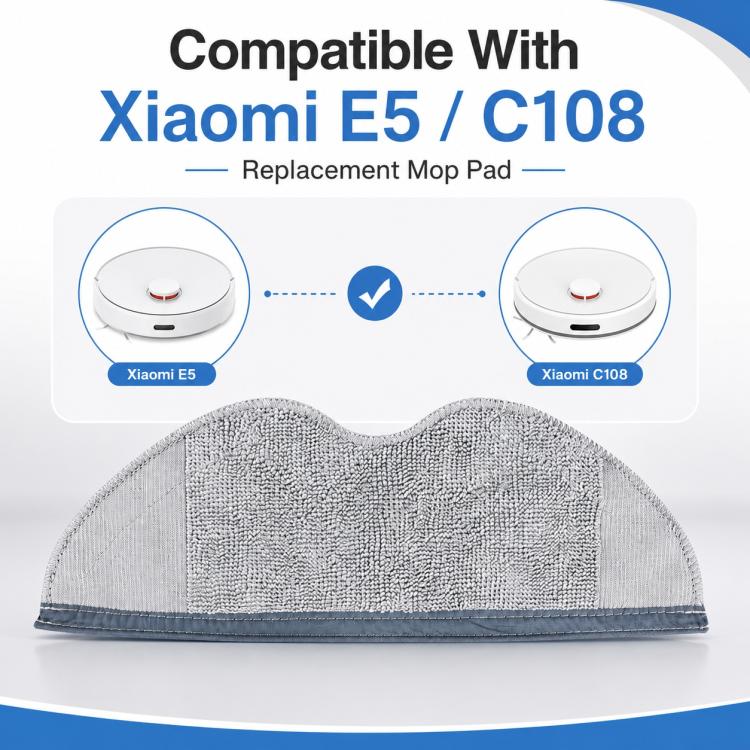 Replacement Accessories for Xiaomi Robot Vacuum M30, Specification:Mop Pad - Image 2