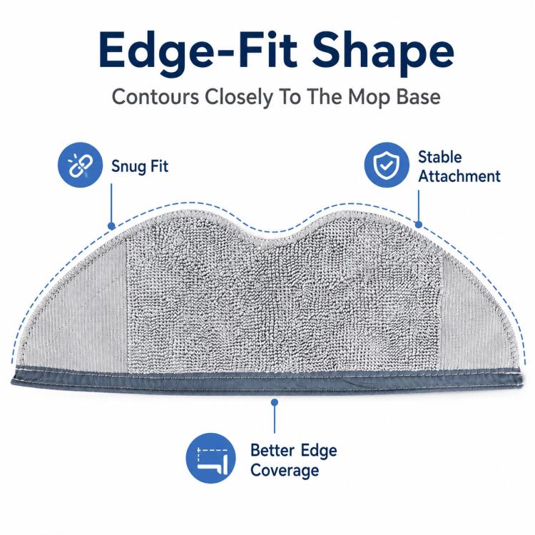 Replacement Accessories for Xiaomi Robot Vacuum M30, Specification:Mop Pad - Image 3