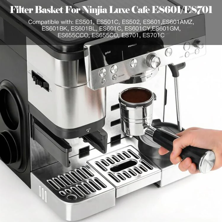 Replacement Filter Basket For Ninja Luxe Cafe ES601 ES655 ES701 Espresso Basket, Spec: Single Cup - Image 3