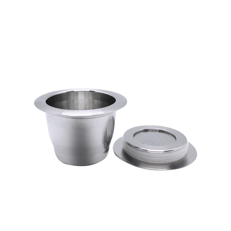 Reusable Stainless Steel Coffee Capsules with Multiple Filling Coffee Filters(Silver) - Image 2