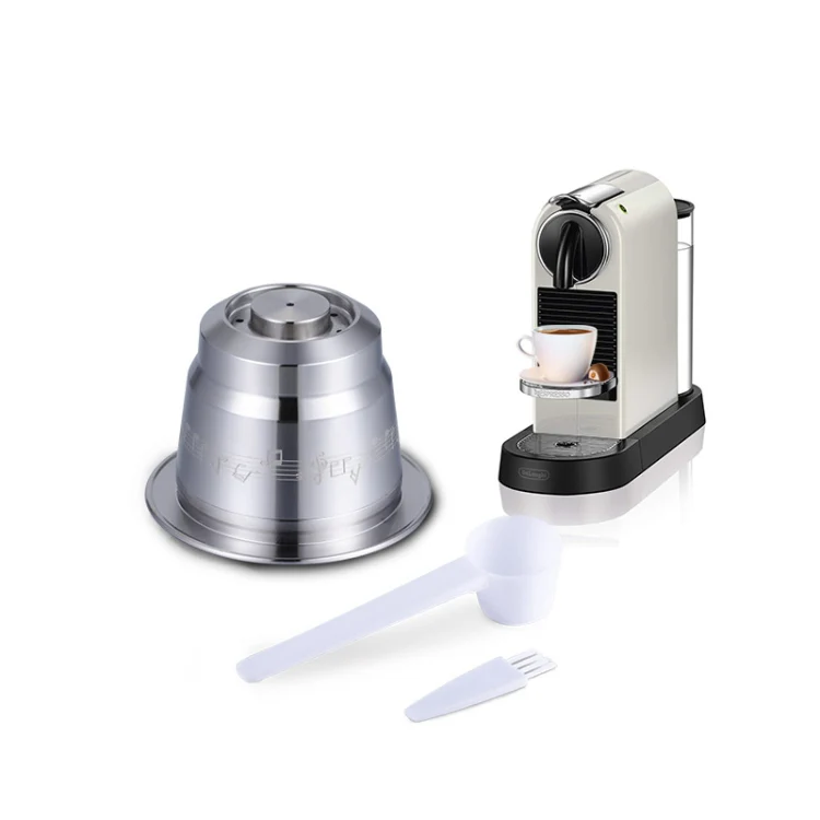 Reusable Stainless Steel Coffee Capsules with Multiple Filling Coffee Filters(Silver) - Image 5
