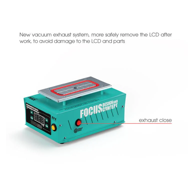 RF4 PEACE 7-inch Phone LCD Touch Screen Separator Machine Build-in Vacuum Pump, Plug:US Plug - Image 4