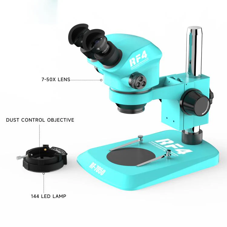 RF4 RF-7050 7-50X Zoom Binocular Microscope - Image 4