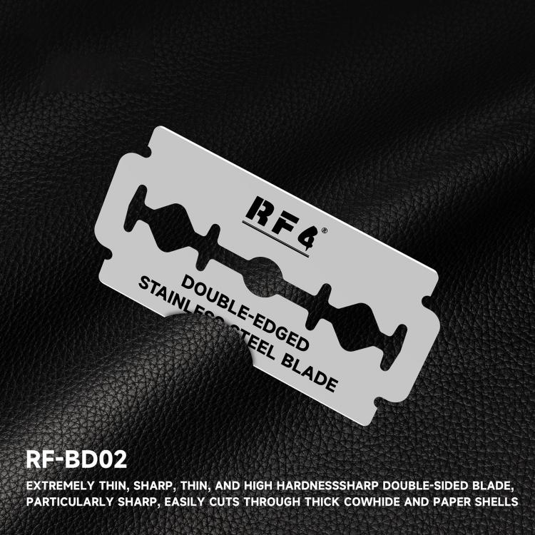 RF4 RF-BD02 100pcs Stainless Steel Double-Sided Blades for Screen / Frame / Glue Removal - Image 5