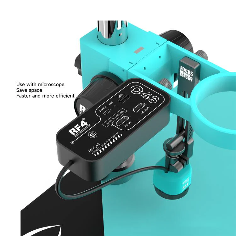 RF4 RF-C43 Independent Thermal Imaging, Fast Touch Design Connected Most Microscope Cameras(Blue) - Image 4