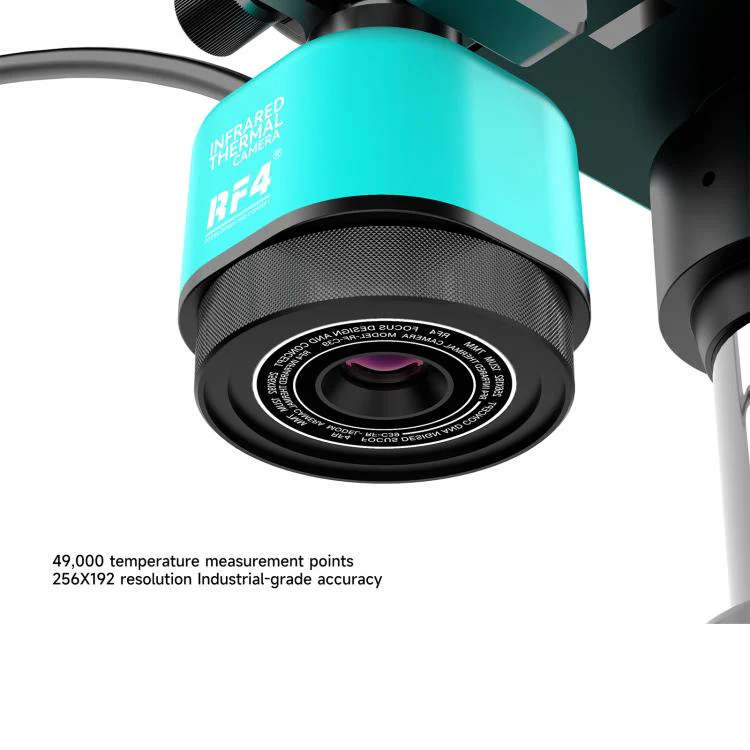 RF4 RF-C43 Independent Thermal Imaging, Fast Touch Design Connected Most Microscope Cameras(Blue) - Image 5