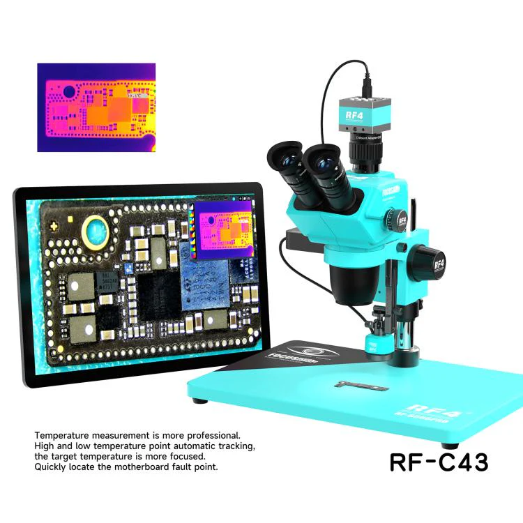 RF4 RF-C43 Independent Thermal Imaging, Fast Touch Design Connected Most Microscope Cameras(Blue) - Image 9