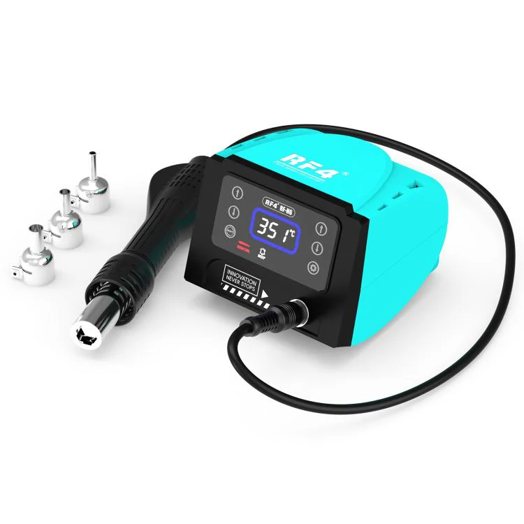 RF4 RF-H6 600W Temperature Control BGA Hot Air Rework Desoldering Station for Mobile Phone Repair(EU Plug)
