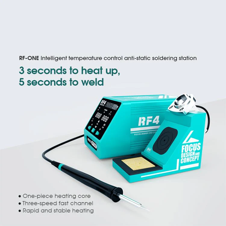 RF4 RF-ONE Intelligent Temperature Control Anti-static LED Digital Display Soldering Station(US Plug) - Image 2