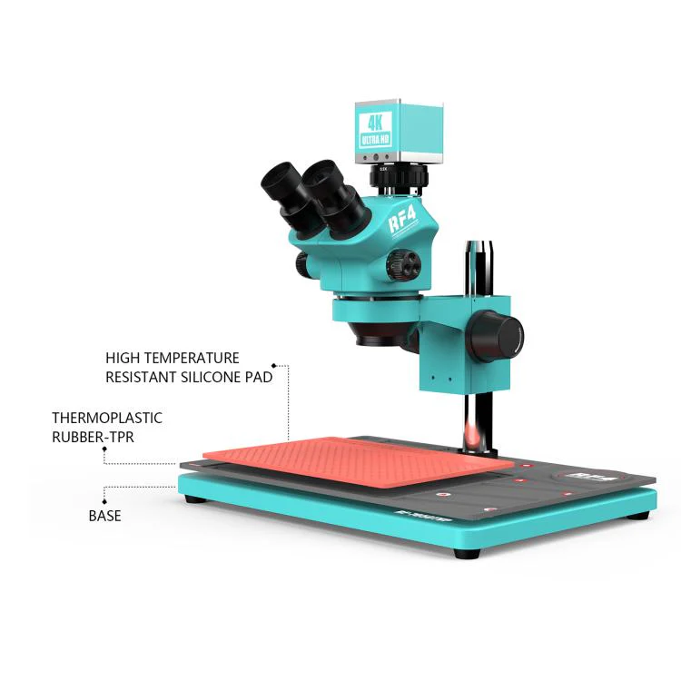 RF4 RF-PO2 High Temperature Anti-Slip Repair Silicone Pad(Grey + Green) - Image 5