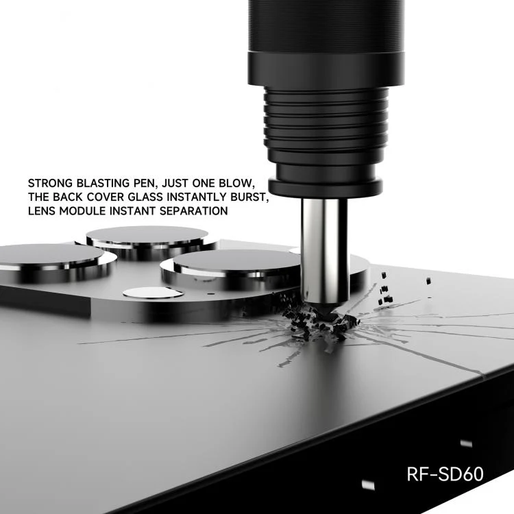 RF4 RF-SD60 5-in-1 Screwdriver & Back Glass Breaking Pen for Mobile Phone Repair - Image 4