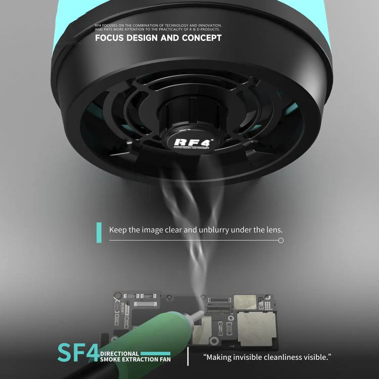 RF4 RF-SF4 Powerful Fast Cooling 12cm Diameter Exhaust Fan - Image 7