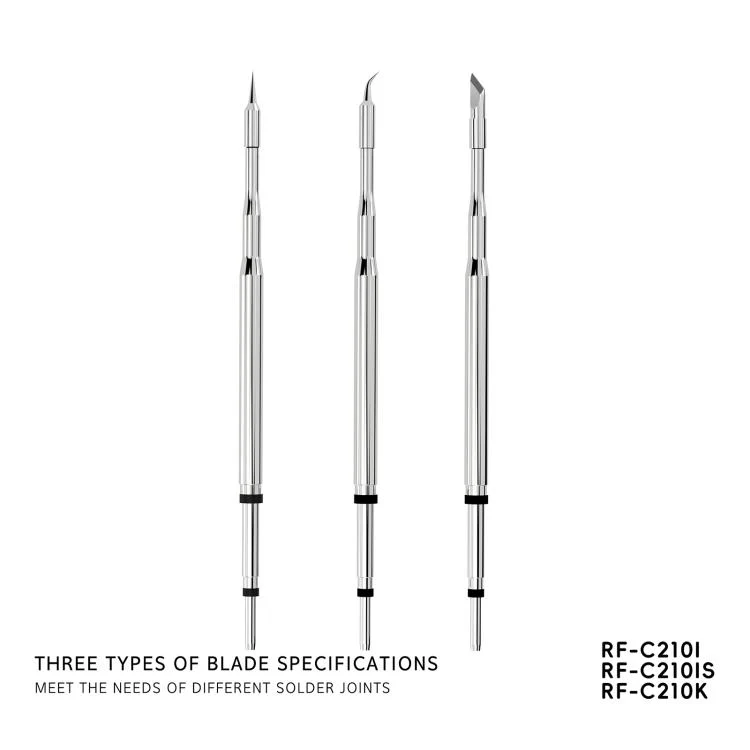 RF4 Soldering Iron Tips for C210 Soldering Handle, Model:RF-C210 IS - Image 3