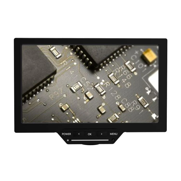 RF4 YS010W 10-inch 16 Million Pixel HD Industrial Microscope Display Monitor Built-in WiFi Function(Black)