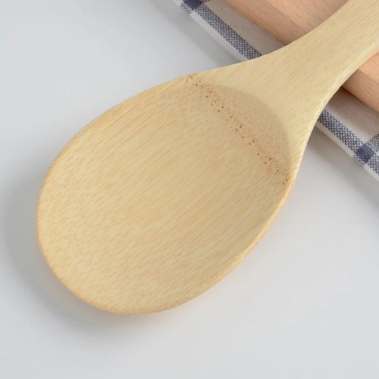 Rice Spoon Spatula Bamboo Board Wood Spatula Kitchen Tool - Image 3