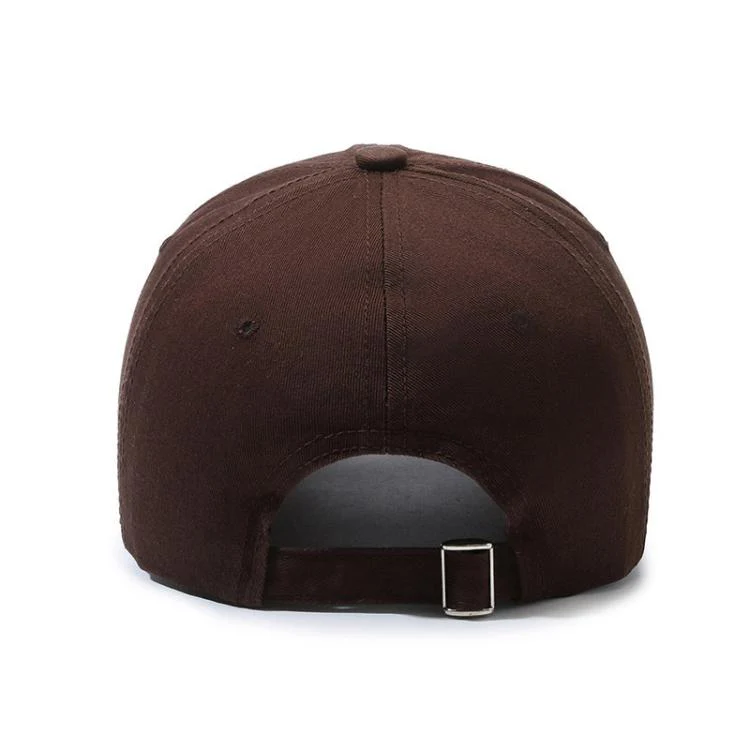 Ripped Baseball Cap Solid Color Distressed Casual Sun Hat, Color: Navy Blue - Image 3