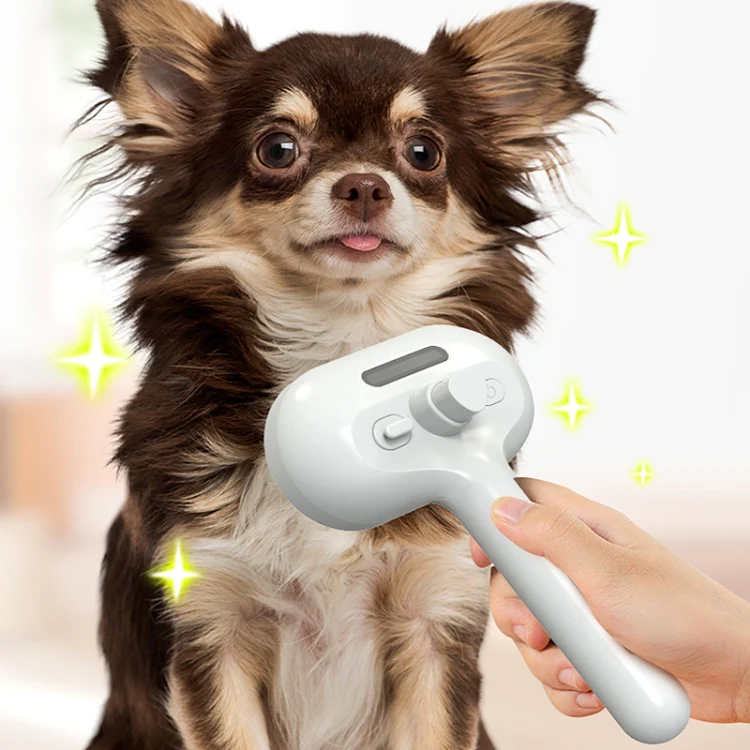 RK56 USB Charging Spray Pet Grooming Comb Cat and Dog Hair Removal Tool Pet Products(Green) - Image 10