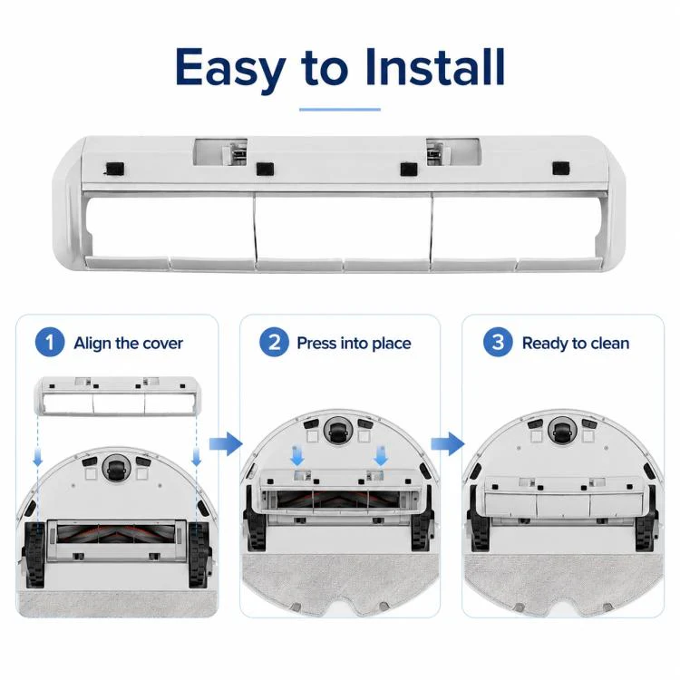 Robot Vacuum Cleaner Replacement Accessories for Xiaomi Mijia Robot Vacuum Mop Pro, Specification:Main Brush Cover - Image 6