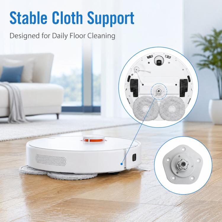 Robot Vacuum Cleaner Replacement Accessories for Xiaomi Mijia Robot Vacuum Mop Pro, Specification:Mop Pad Holder - Image 7