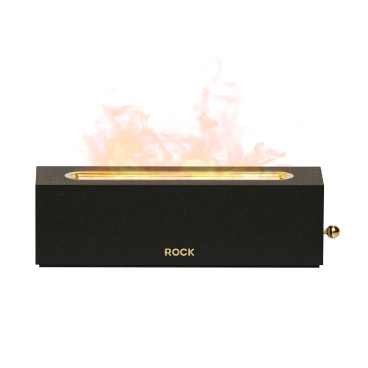 ROCK RAM0036 Large Mist Volume Flame Aromatherapy Humidifier - Image 2