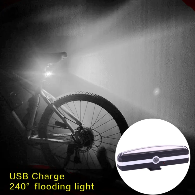 RPL-2266 5-mode 100LM USB Rechargeable Bicycle COB LED Taillights(White Light) - Image 10