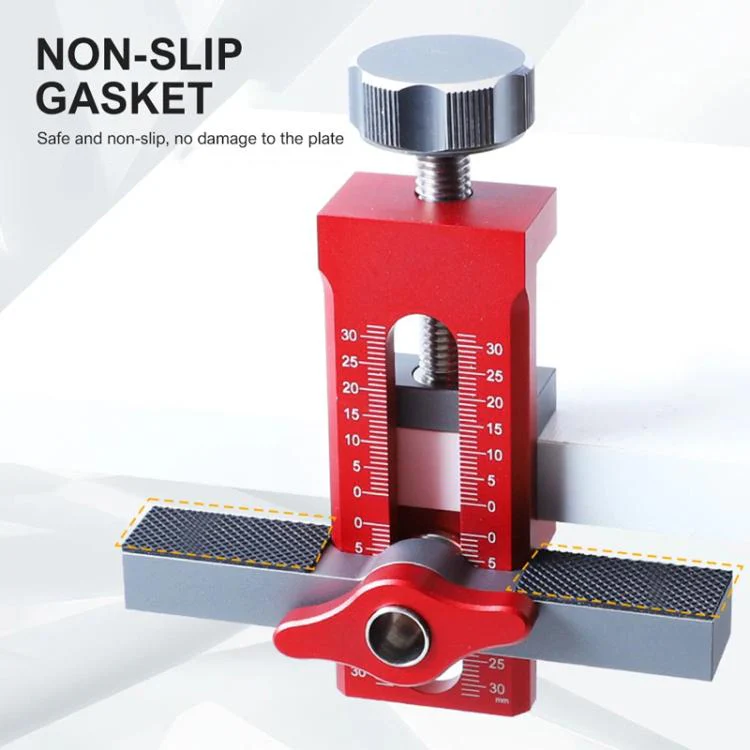 RUITOOL Cabinet Door Installation Locator Aids Adjustable Rebounder Punched Mounting Jig Leveling Device, Spec: Without Drill - Image 6