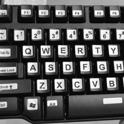 Russian Learning Keyboard Layout Sticker for Laptop / Desktop Computer Keyboard - Image 7