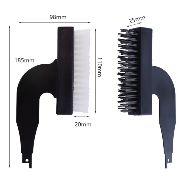 Rust Removal Grinding Tools Electric Steel Wire Nylon Brush Cleaning Set, Specification: Nylon Brush Head - Image 2