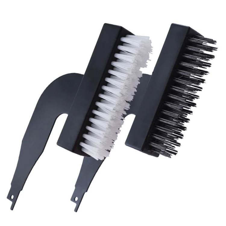 Rust Removal Grinding Tools Electric Steel Wire Nylon Brush Cleaning Set, Specification: Nylon+Steel Brush Head