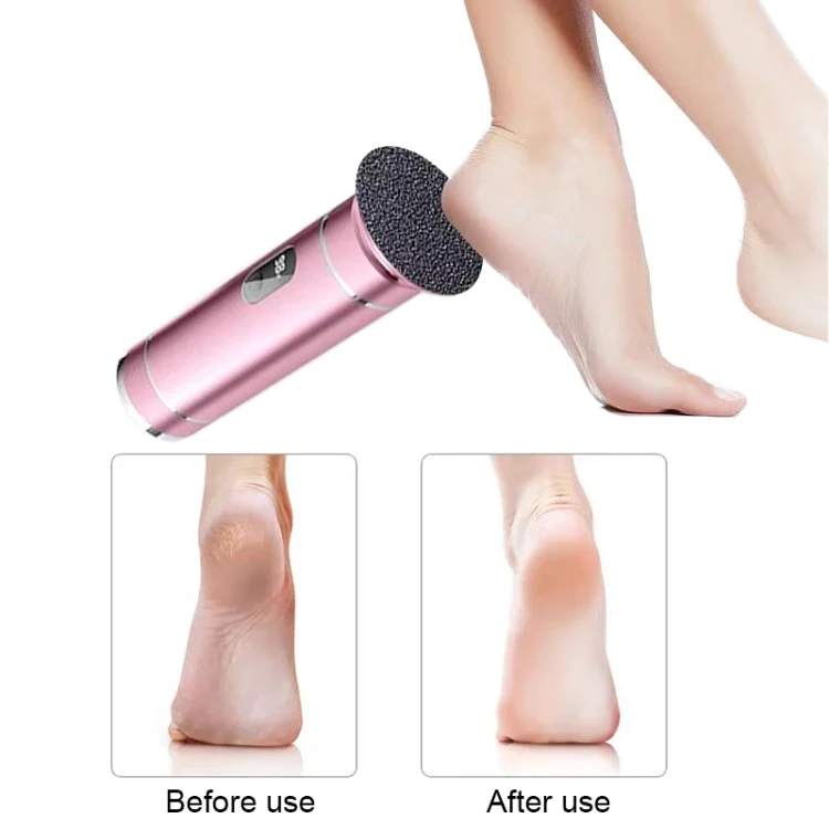 S-608 Smart Digital Display USB Charging Foot Grinder Exfoliating Electric Pedicure(Black) - Image 5
