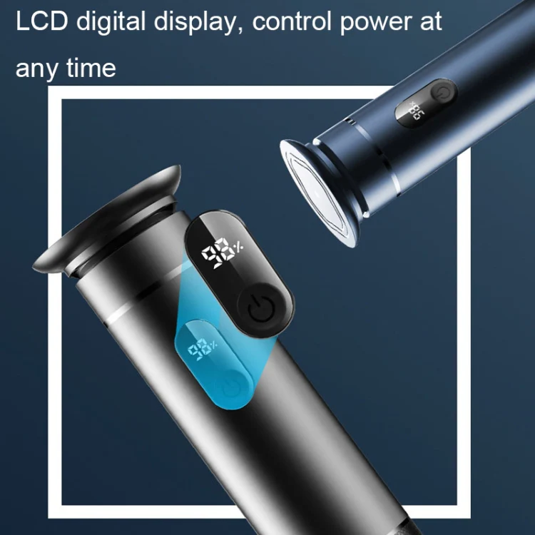 S-608 Smart Digital Display USB Charging Foot Grinder Exfoliating Electric Pedicure(Blue) - Image 4