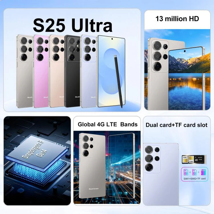 S25 Ultra / B9T, 4GB+64GB, 6.75 inch Android 10 MTK6739 Quad Core, Network: 4G, OTG, Dual SIM, Plug:UK Plug(Gold) - Image 5