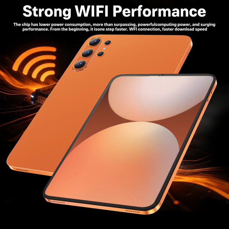 S26 Ultra 10.1 inch WiFi Tablet PC, 3GB+32GB, Android 10 MTK6750 Octa Core, AU Plug (Orange) - Image 12