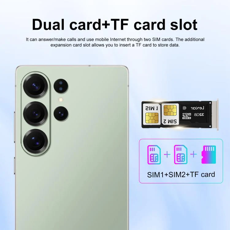 S26 Ultra / B9S, 4GB+64GB, 6.75 inch Android 10 MTK6739 Quad Core, Network: 4G, OTG, Dual SIM, Plug:EU Plug(Gold) - Image 15