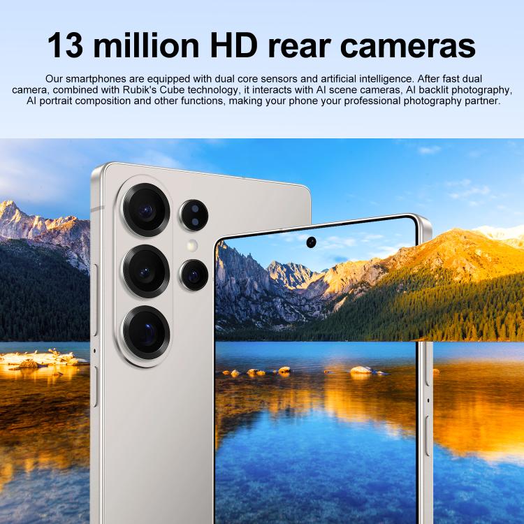 S26 Ultra / B9S, 4GB+64GB, 6.75 inch Android 10 MTK6739 Quad Core, Network: 4G, OTG, Dual SIM, Plug:EU Plug(White) - Image 7