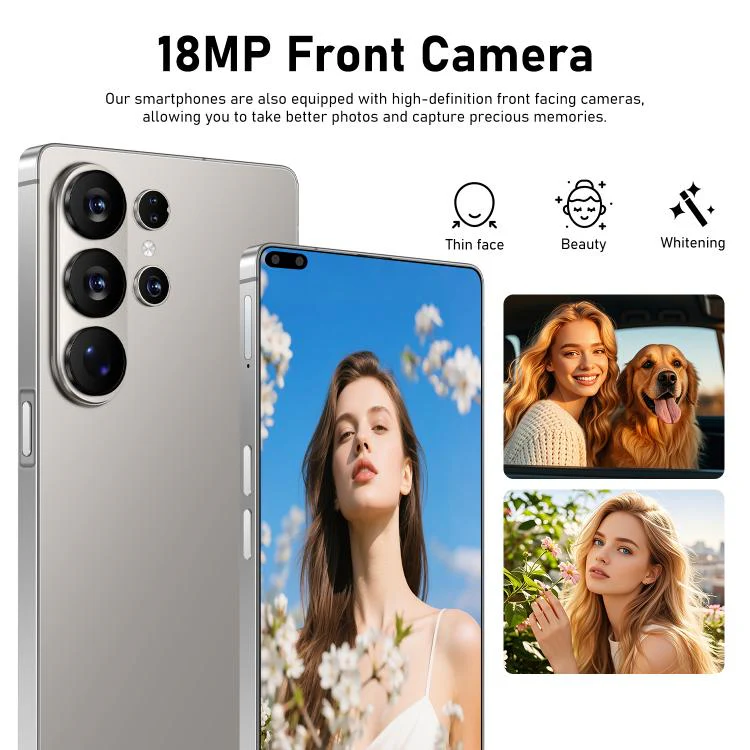 S26 Ultra / C200, 8GB+128GB, 6.6 inch Android 10 MTK6873 Octa Core, Network: 5G, Dual SIM, Plug:US Plug(Pink) - Image 8