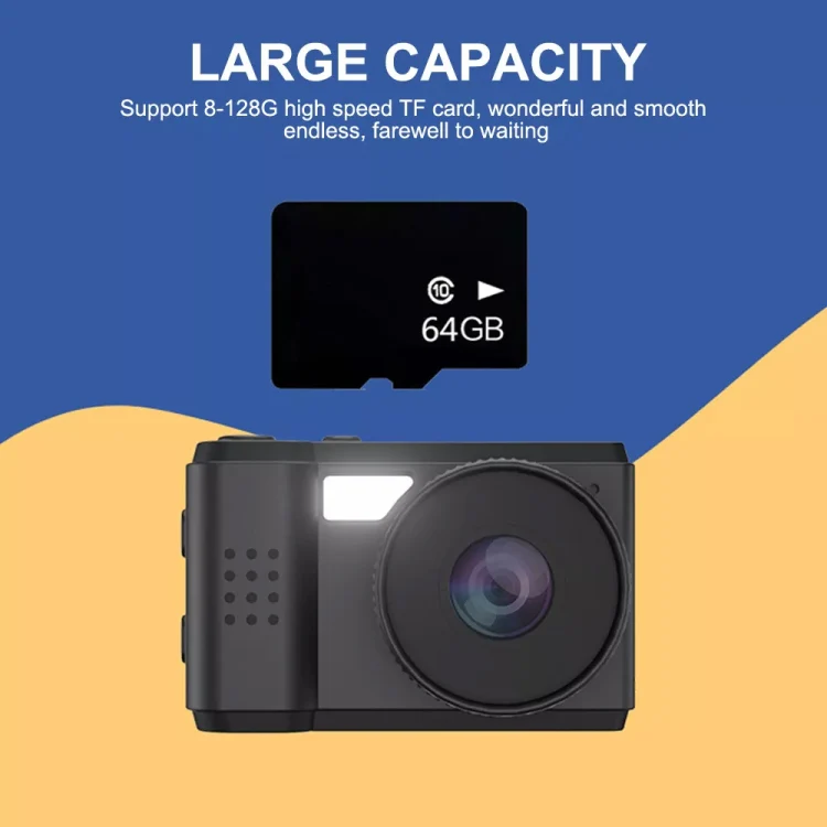 S5 0.96 inch HD Screen Mini Portable Camera(Black) - Image 14
