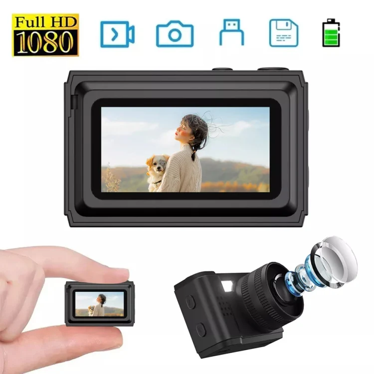 S5 0.96 inch HD Screen Mini Portable Camera(Green) - Image 2