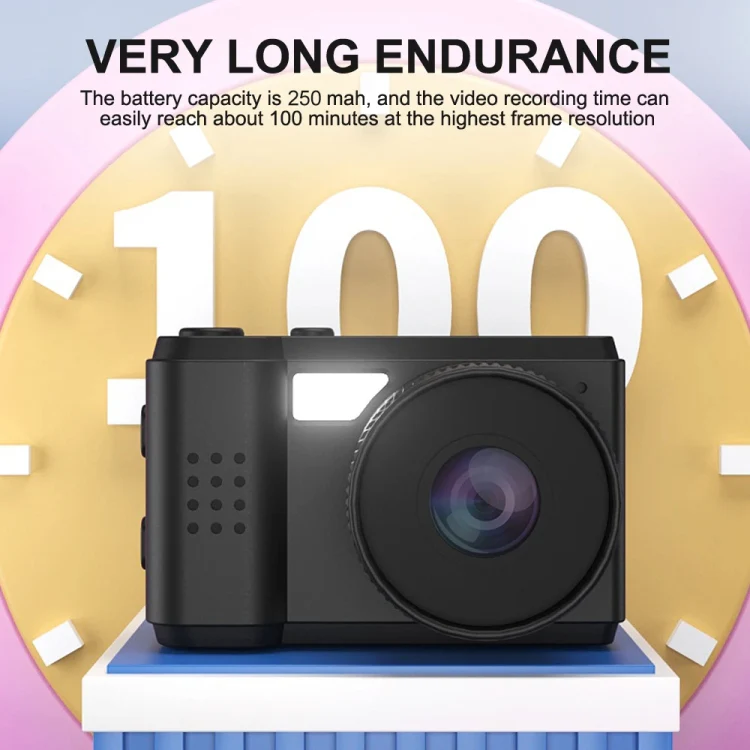 S5 0.96 inch HD Screen Mini Portable Camera(Pink) - Image 6
