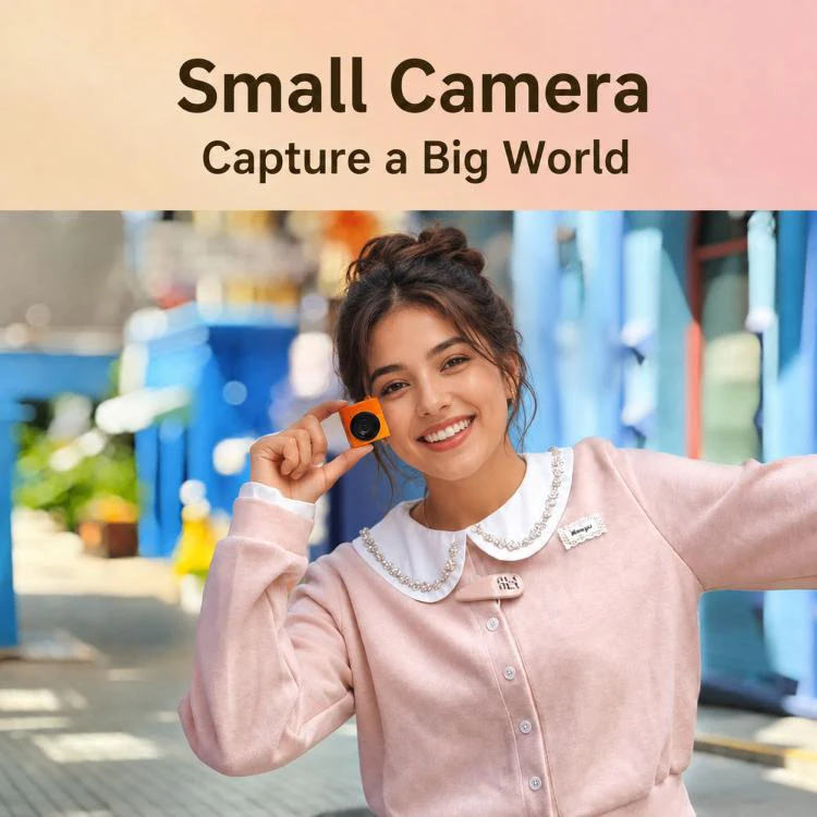 S5 6400PX 1.4 inch LCD HD Digital Mini Thumb Pocket Camera(Blue) - Image 6