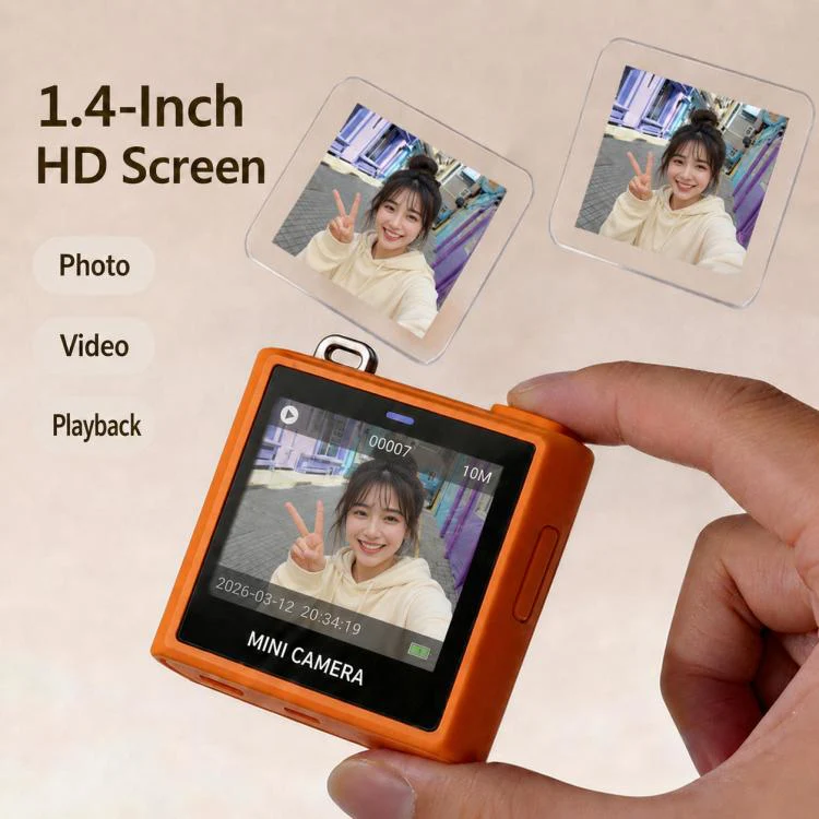 S5 6400PX 1.4 inch LCD HD Digital Mini Thumb Pocket Camera(Green) - Image 7