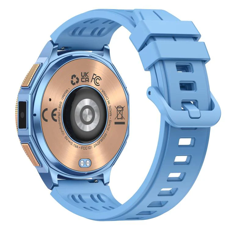 S99 1.43 inch GPS Sports Smart Watch, Support Bluetooth Call / Heart Rate / Blood Oxygen / Sleep Monitoring(Blue) - Image 3