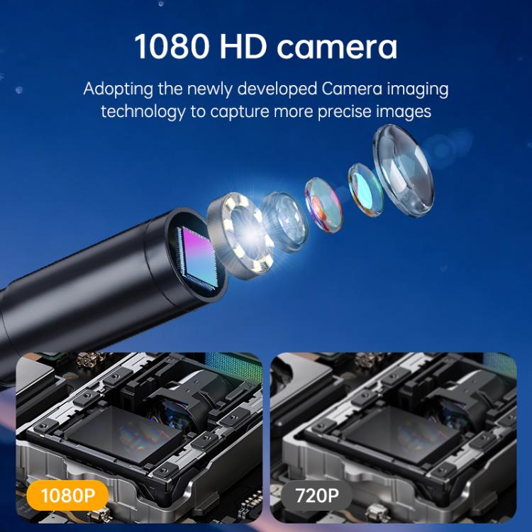 SC08 4.3 inch IPS HD Screen 8mm Industry Digital Endoscope, Type:10m Hard Cable Single-lens - Image 4