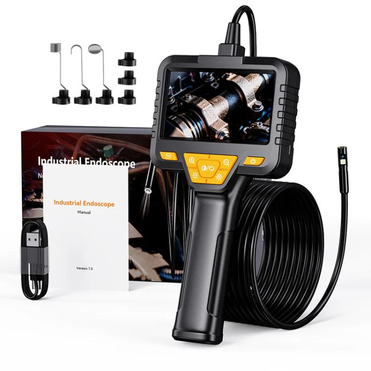 SC08 4.3 inch IPS HD Screen 8mm Industry Digital Endoscope, Type:1m Hard Cable Dual-lens - Image 9