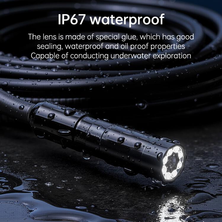 SC08 4.3 inch IPS HD Screen 8mm Industry Digital Endoscope, Type:1m Hard Cable Single-lens - Image 7