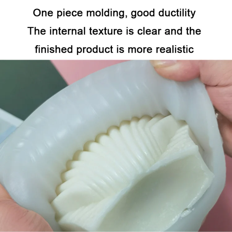 Scallop DIY Scented Candle Silicone Mold, Specification: SX-LZ-305 - Image 4